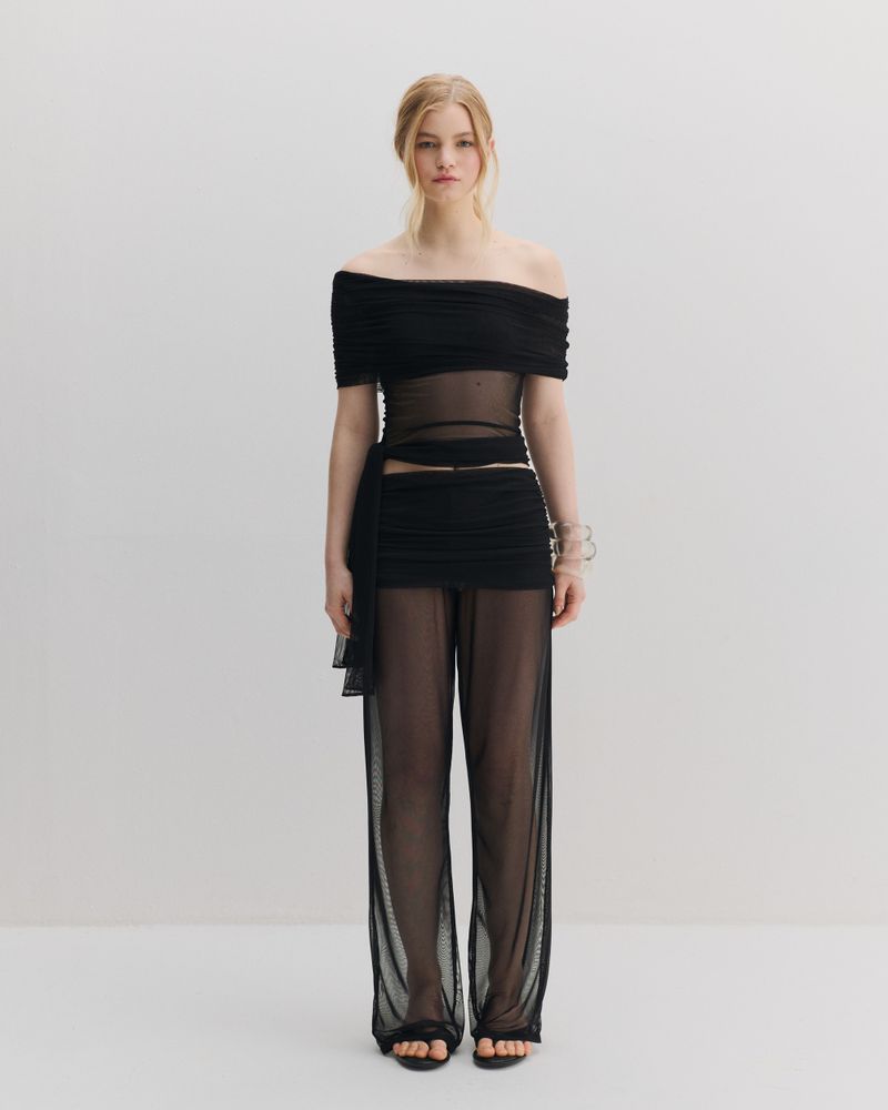 Dahlia Top - Preto