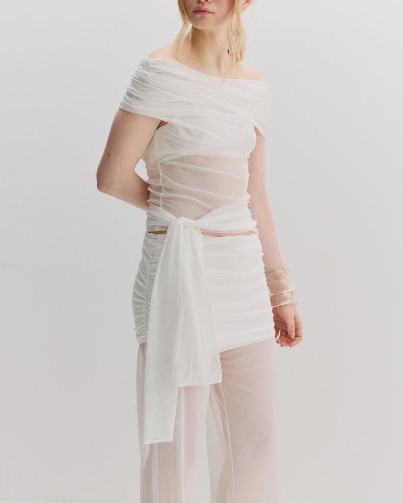 Dahlia Top - Off white 