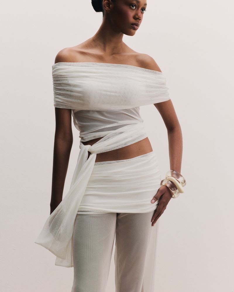 Dahlia Top - Off white 
