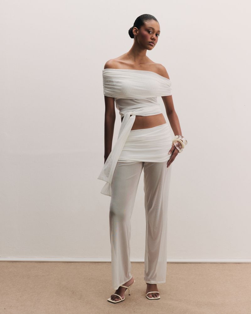 Dahlia Top - Off white 