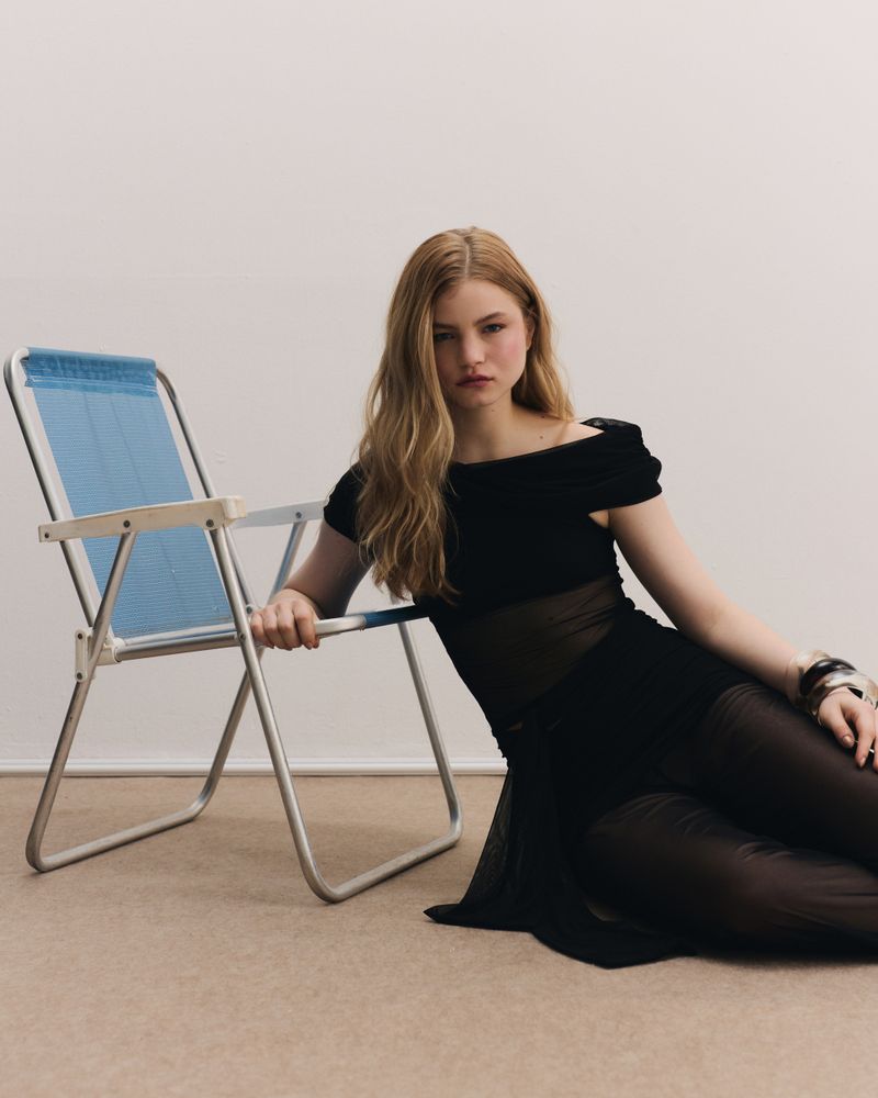 Dahlia Top - Preto