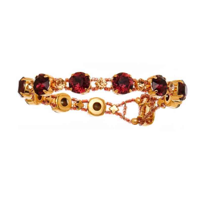 Pulseira Riviera Burgundy