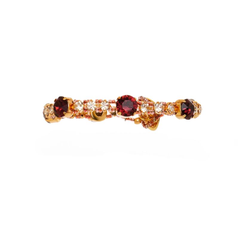 Pulseira Riviera Burgundy/Honey 