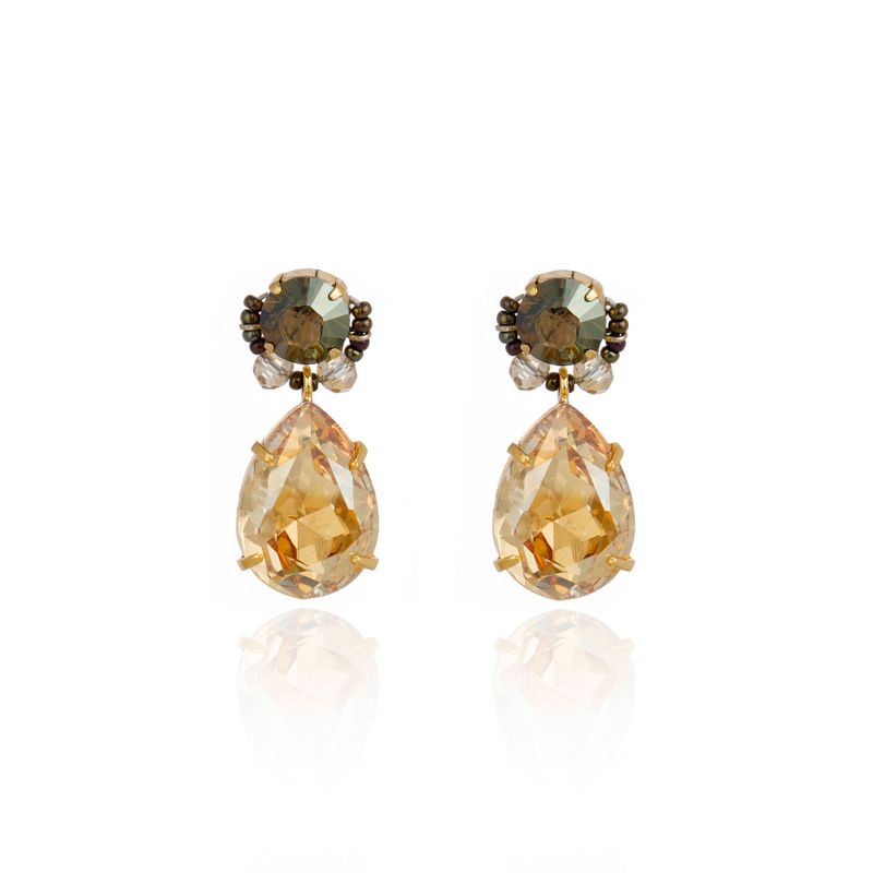 Brinco Dama Gota Golden