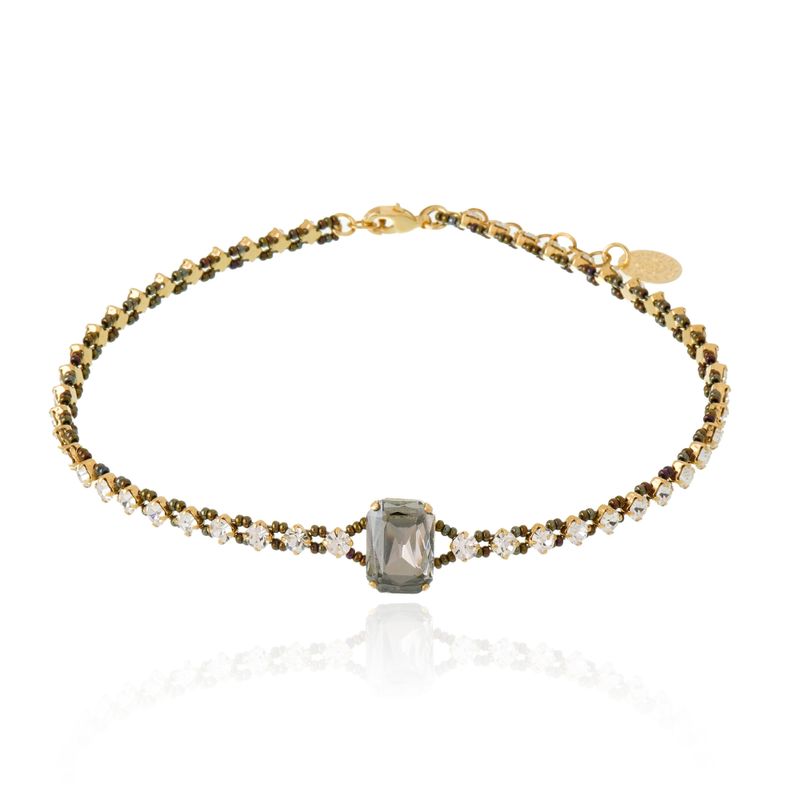 Choker Octógono Silver
