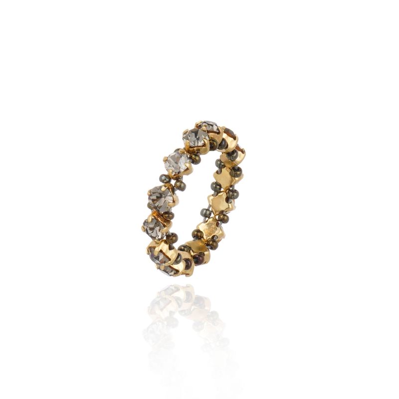  Aliança Cristal Black Diamond