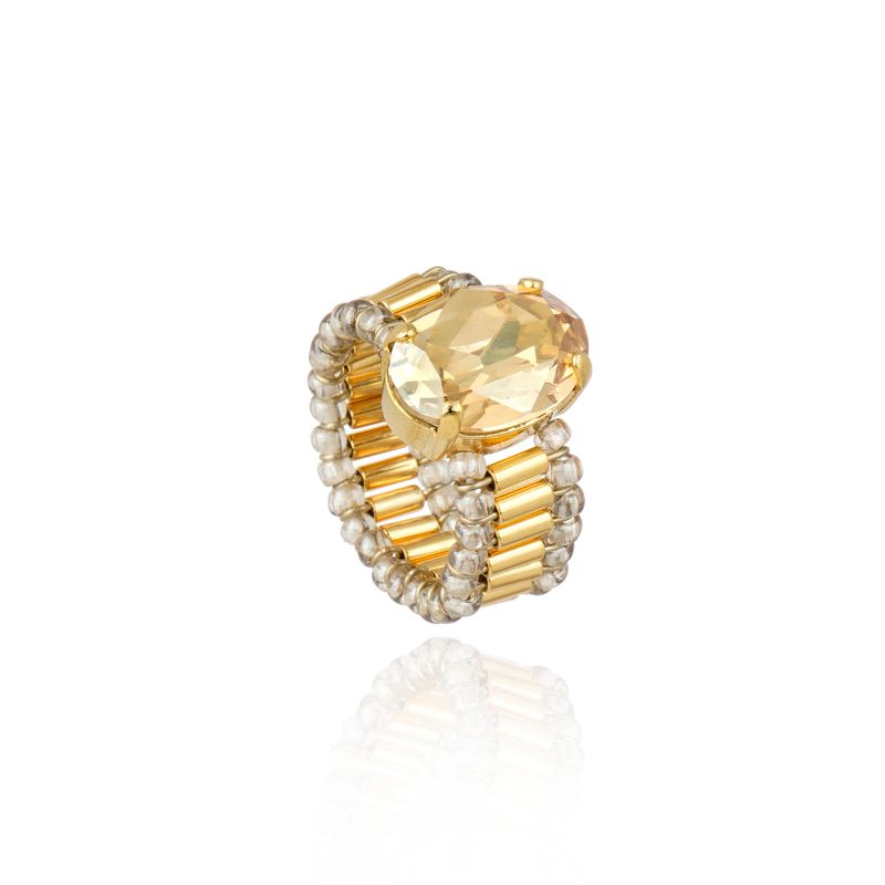 Anel Oval Golden