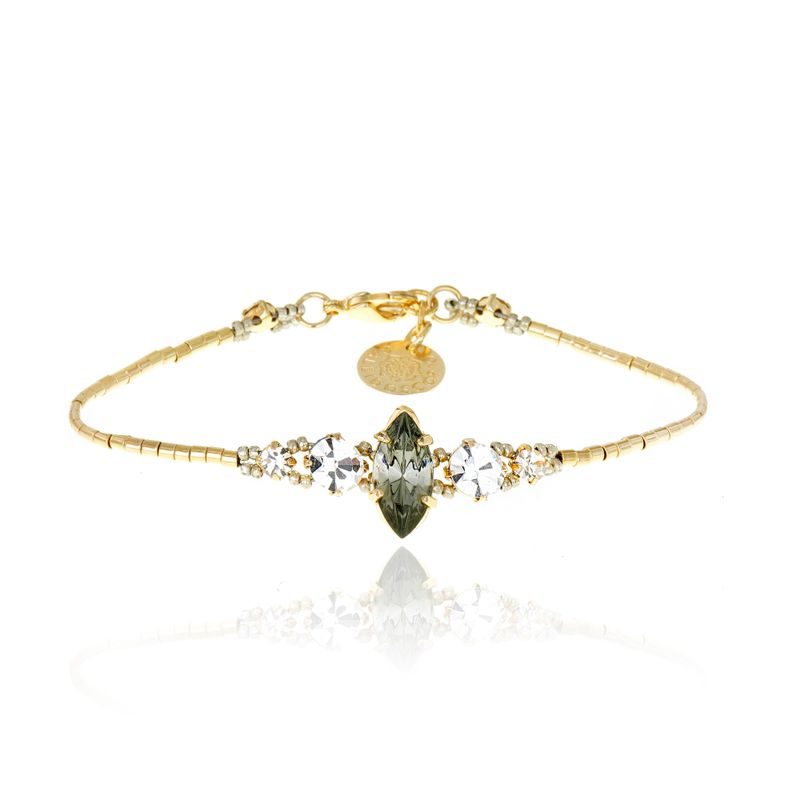 Pulseira Duo Navete Black Diamond