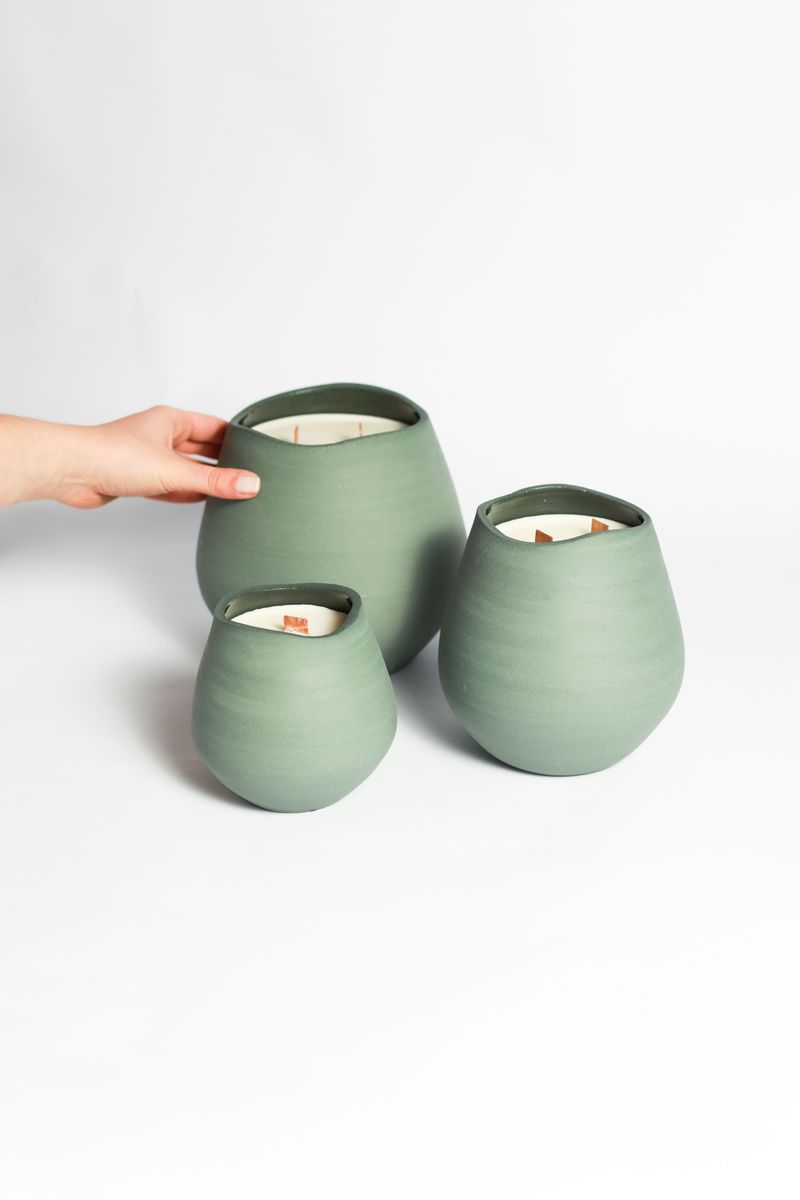 Vela Origem - Verde Seiva