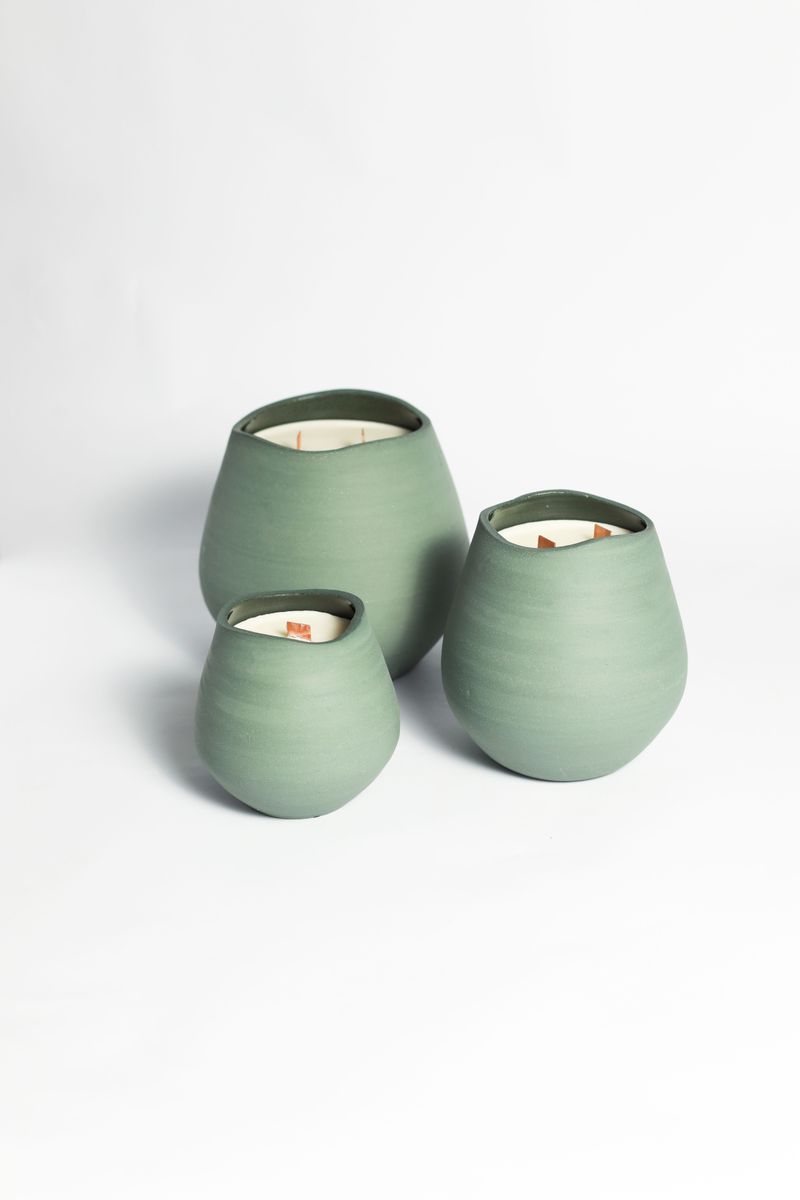 Vela Origem - Verde Seiva