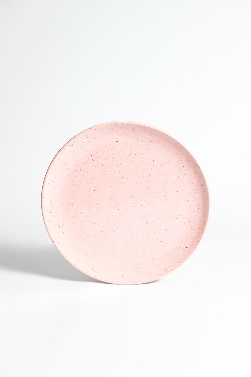 Prato Basic - Rosa Chá