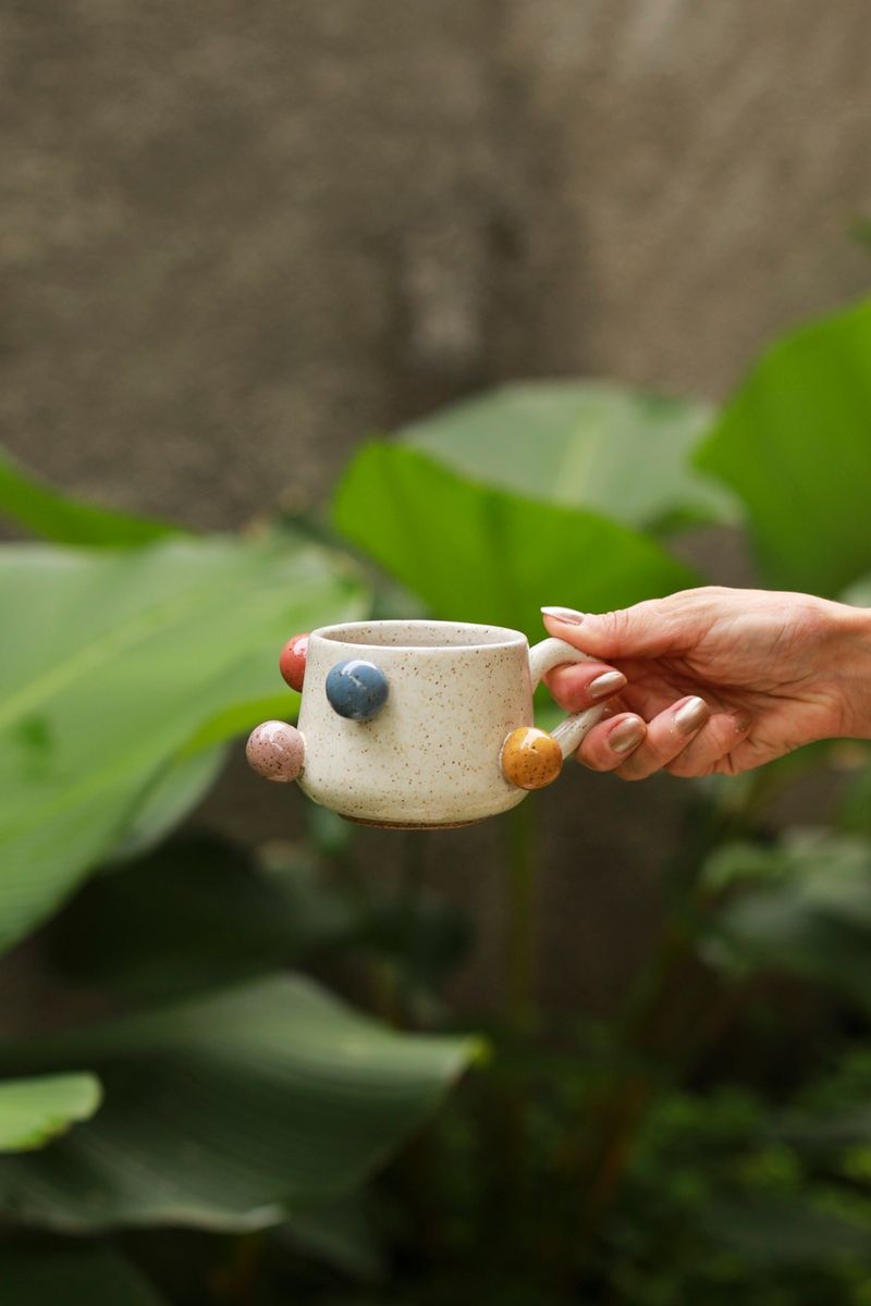 Caneca Dot - Colorida