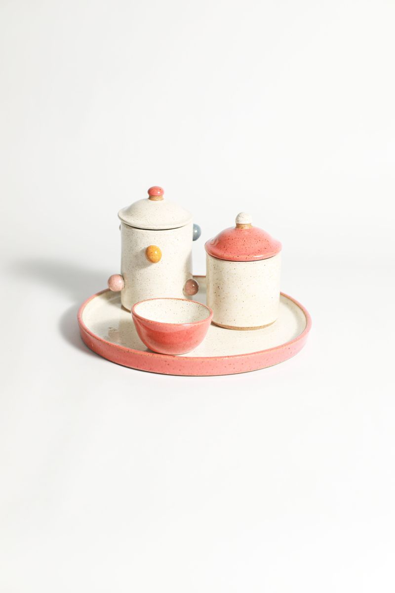 Kit Higiene Dot - Rosa Goiaba