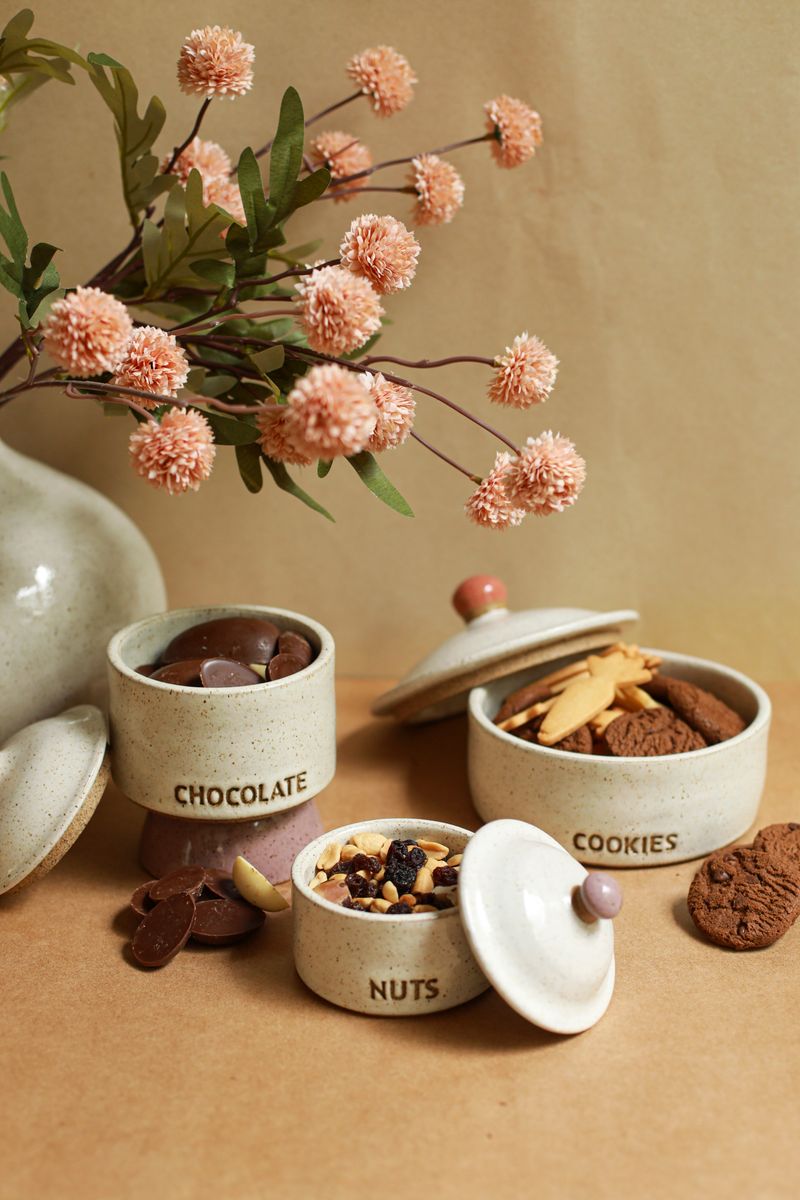 Pote Cookies - 6 Opções de Cores