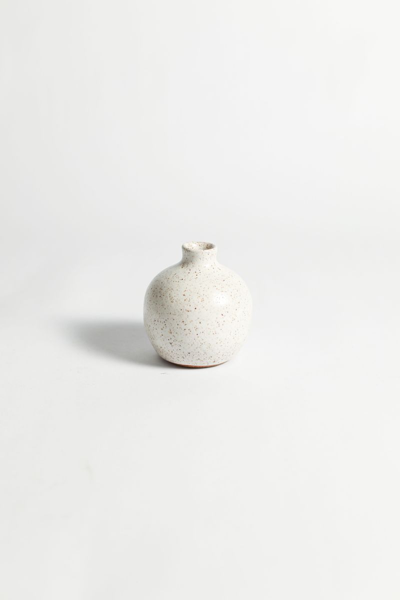Vaso Petit Runa - Branco Acetinado