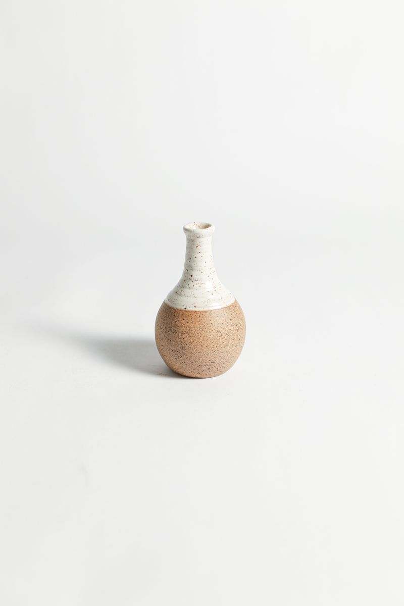 Vaso Liv - Branco Acetinado