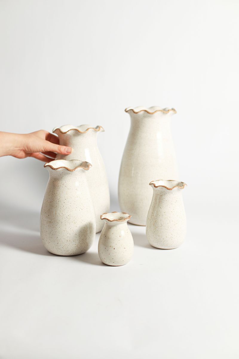  Vaso Flora - Branco