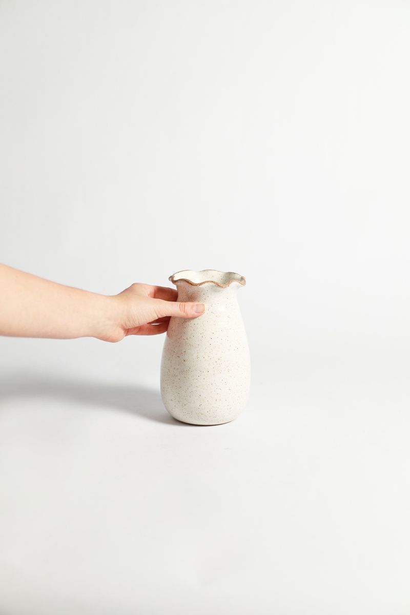  Vaso Flora - Branco