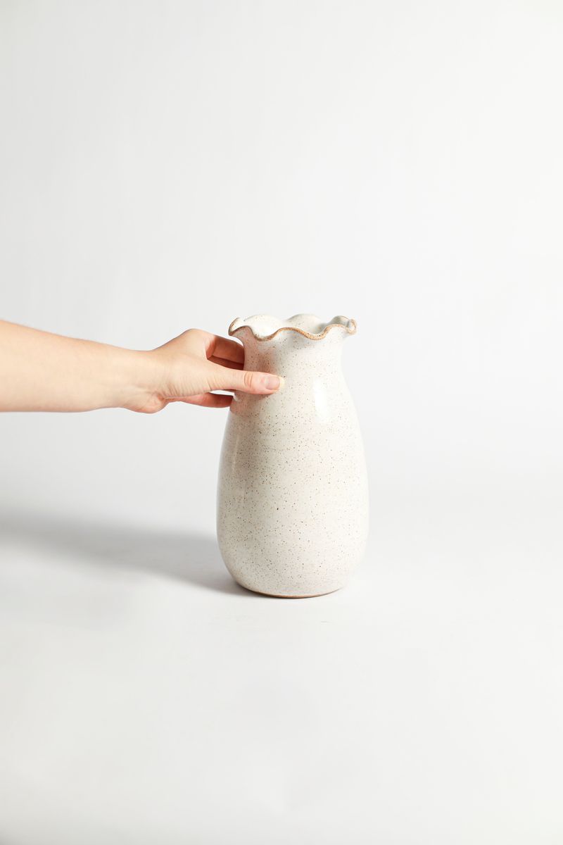  Vaso Flora - Branco
