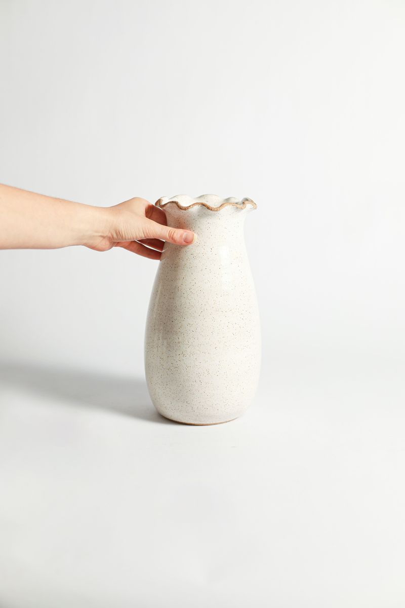  Vaso Flora - Branco