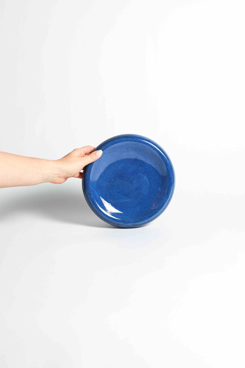 Prato Bold - Azul Blu (3 tamanhos)