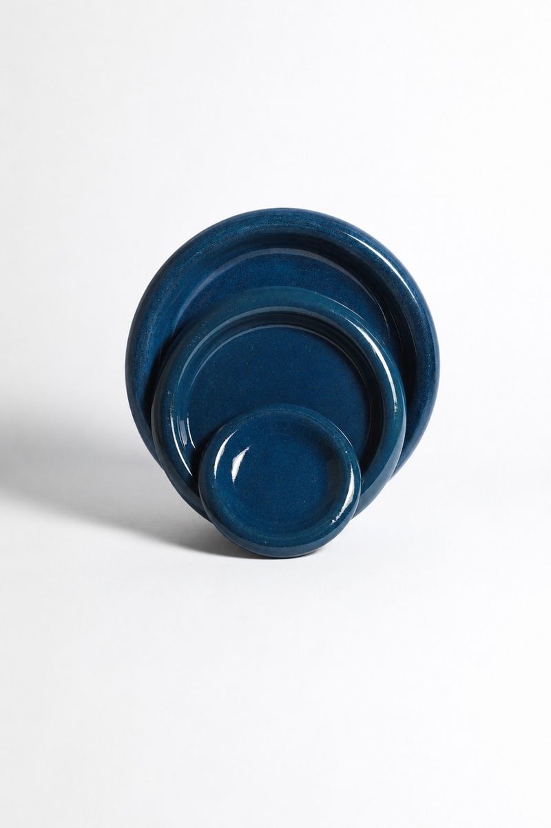 Prato Bold - Azul Lazuli (3 tamanhos)