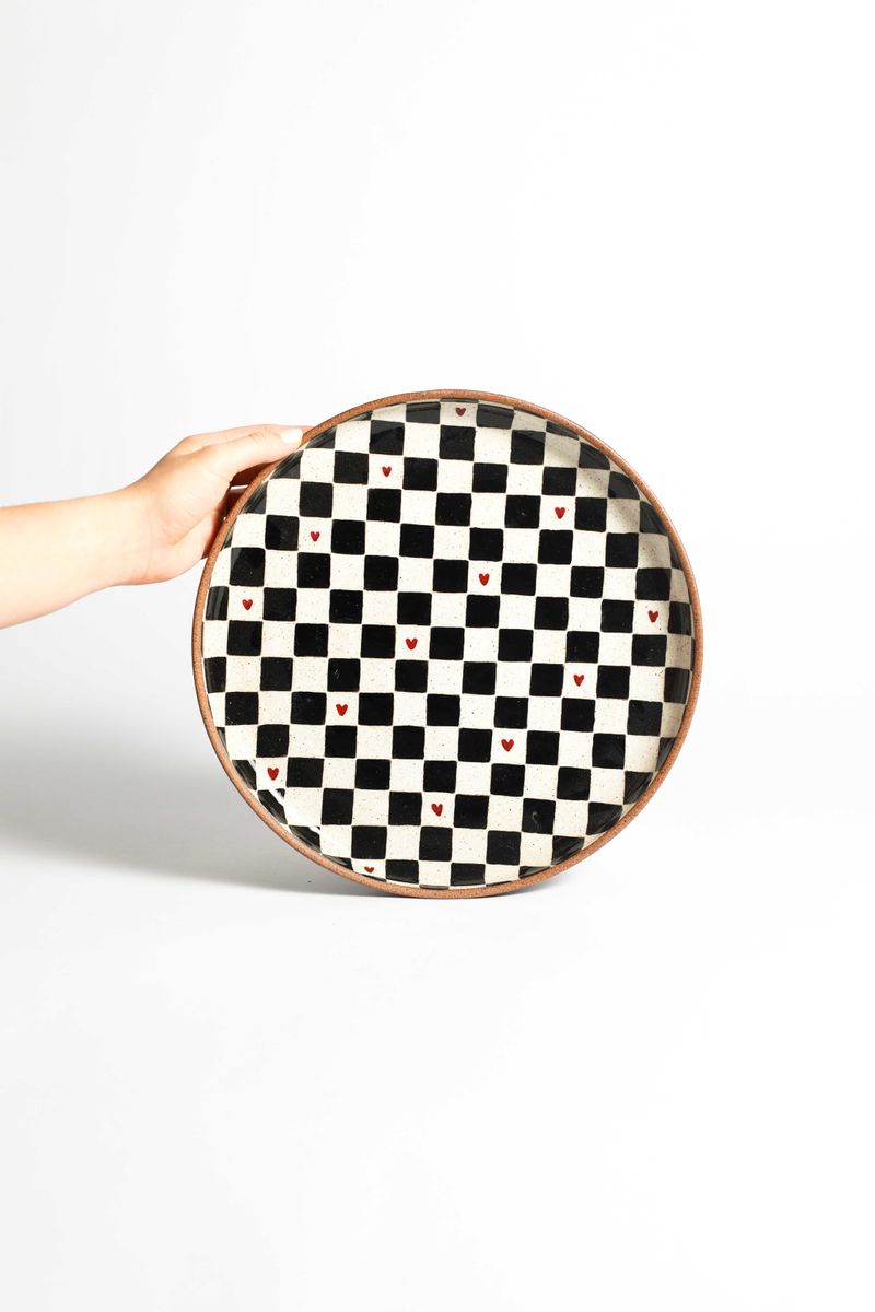 Prato Refeição - Checkmate