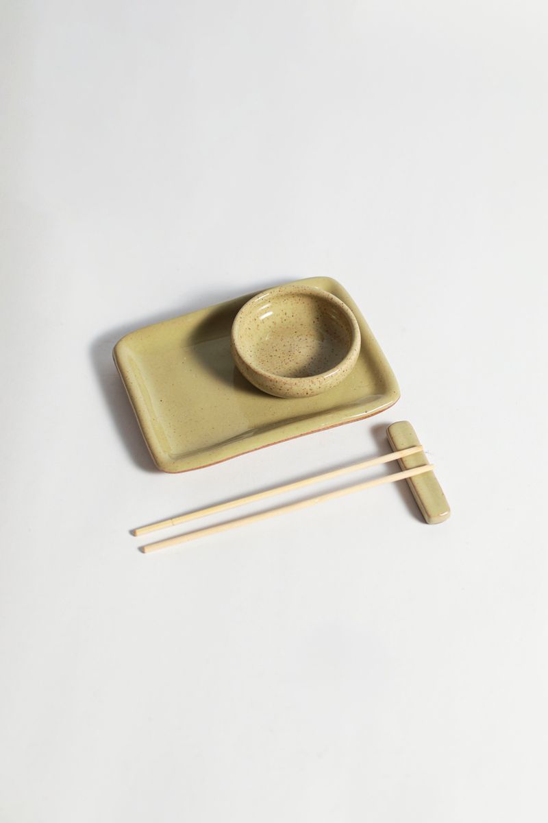 Kit Caixa Sushi - Verde Avocado
