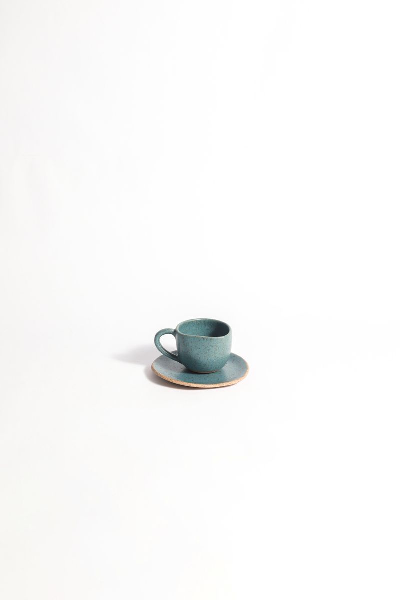 Xícara Organic - Azul Cerúleo