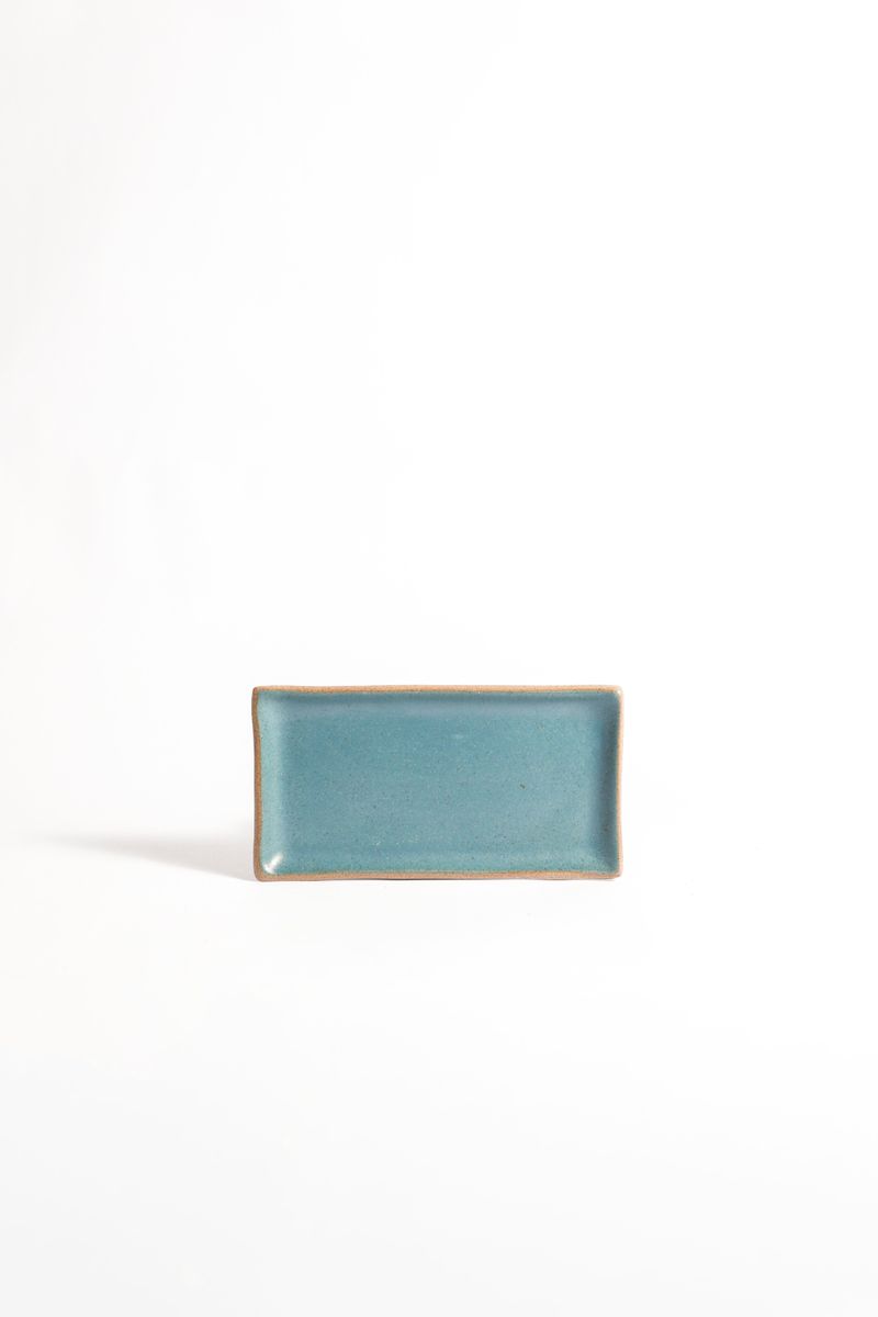 Prato Pontas Longo - Azul Cerúleo
