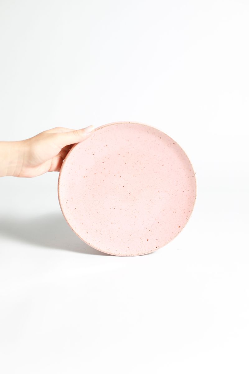 Prato Basic - Rosa Chá
