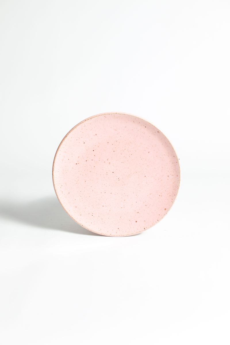 Prato Basic - Rosa Chá