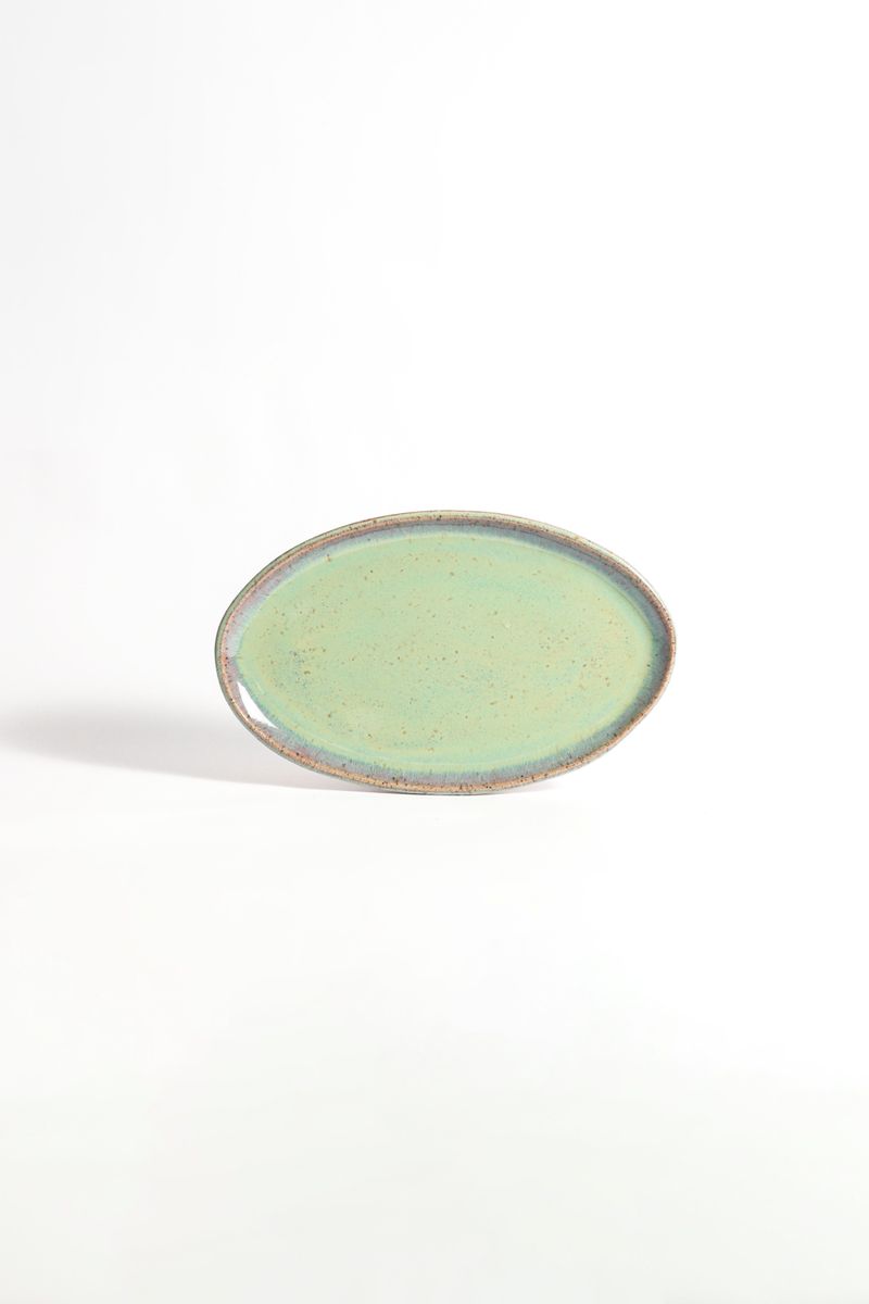 Prato Oval - Verde Laguna