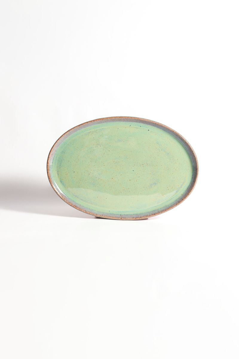 Prato Oval - Verde Laguna
