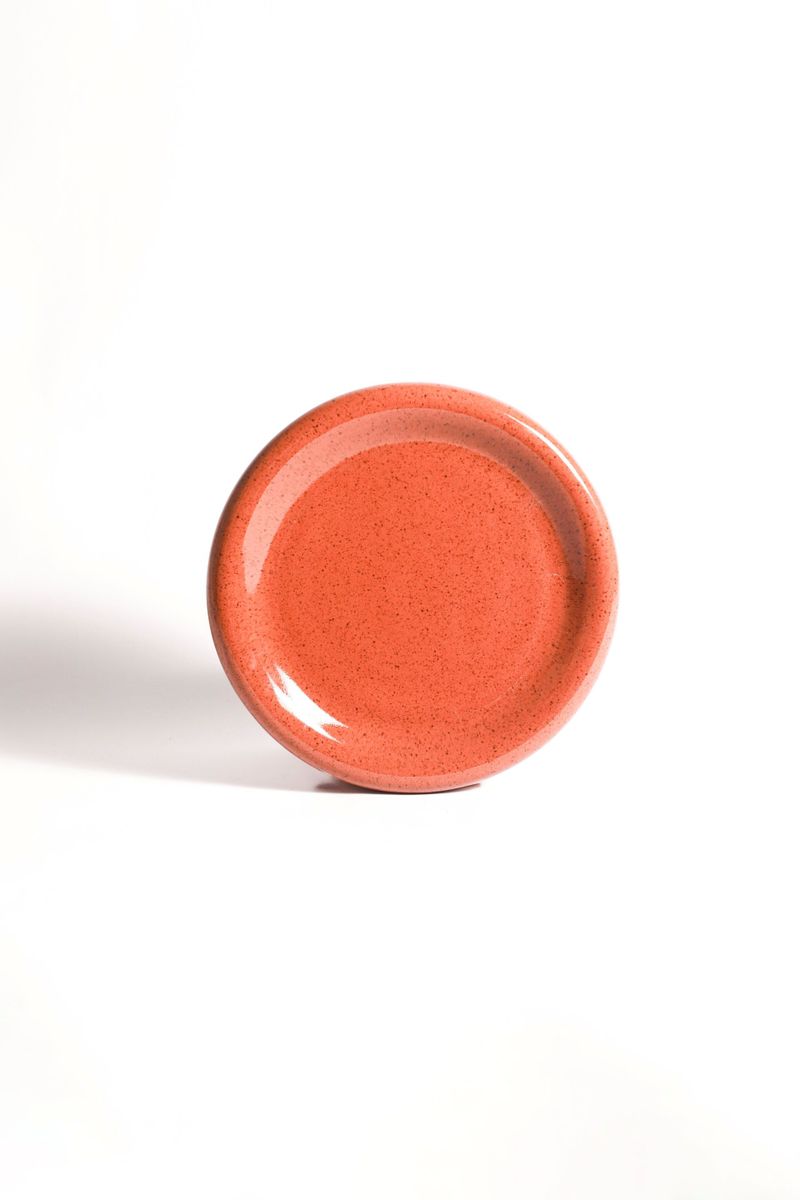 Pratos Bold Match Point - Vermelho Tijolo