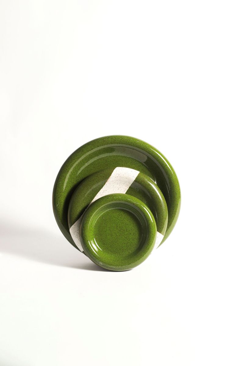 Pratos Bold Match Point - Verde Floresta