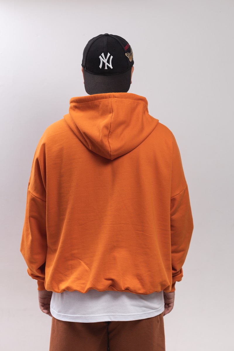 Overhoodie in Terracota