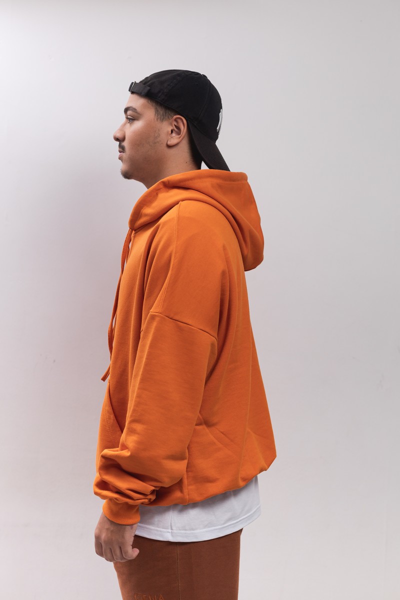 Overhoodie in Terracota