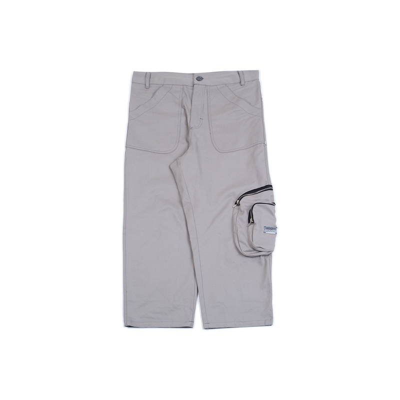 Gray Armour Cargo Trousers