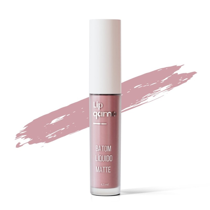 Batom Líquido Matte  Lip Qamo Coisasqamo - Diana