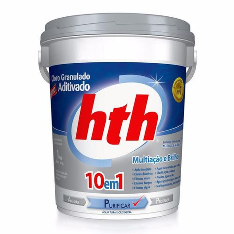 Cloro Granulado HTH 10 X 1