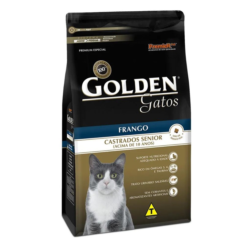 Golden Gatos Castrados Senior