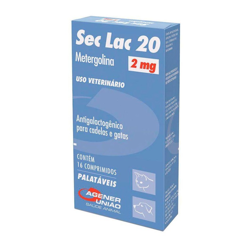 Agener Sec Lac 20 2mg - 16 Comprimidos