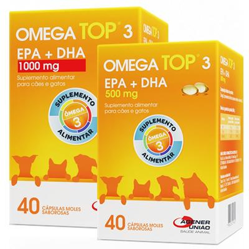 AGENER OMEGA TOP 3 EPA + DHA - 40 CAPSULAS