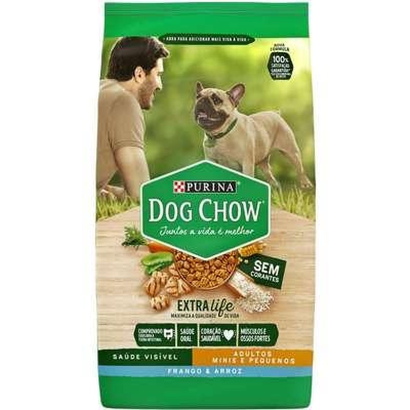 Dog Chow Extra Life Adulto Min/Peq Frango