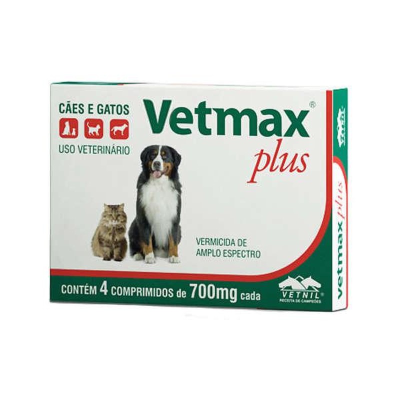 Vetnil Vetmax Plus 4 Comprimidos