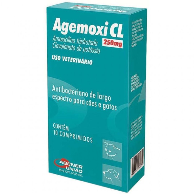 Agener Agemoxi CL - 10 comprimidos
