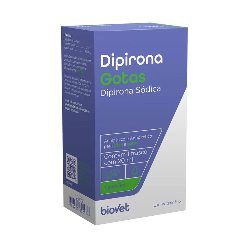 Biovet Dipirona 20 ml