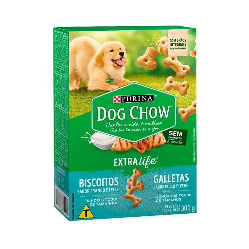 Dog Chow Biscuit Filhote 300g