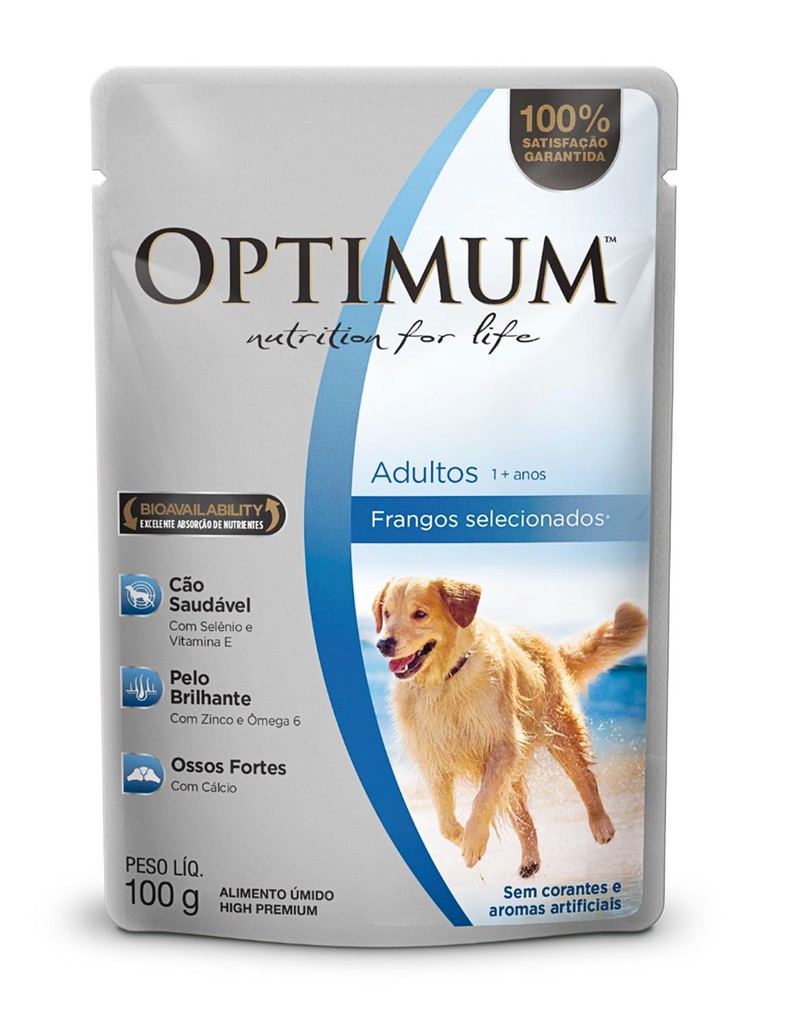 Optimum Dog Adult Frango 100g